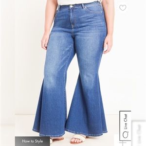 NWOT bell bottom flair jeans